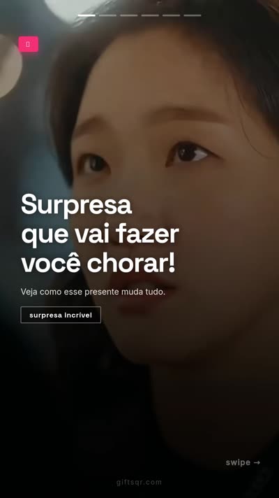 Surpresa que derrete corações