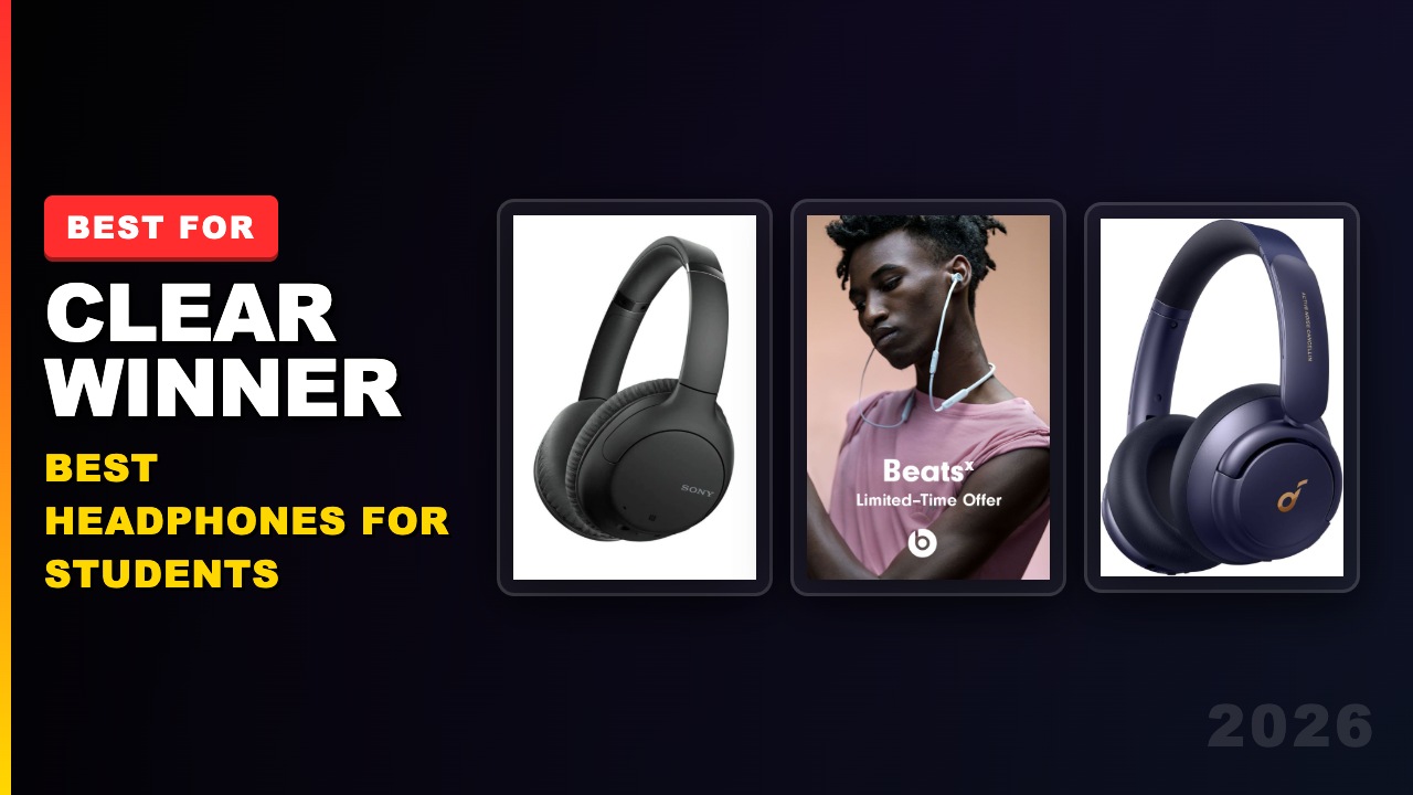 I Tested 5 Headphones for Students — Here's My Top Pick!