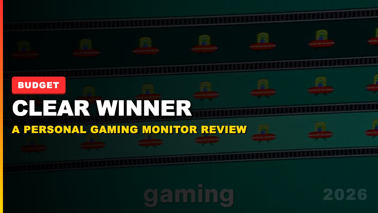 I Tested 3 Gaming Monitors — Here's the Clear Winner